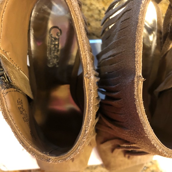 Carlos by Carlos Santana Suede Fringe Bootie - Picture 7 of 8